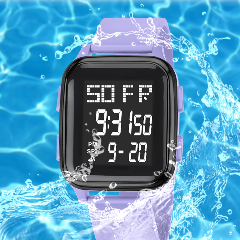 Kannermoude Kanneruhren Jongen a Meedercher Schüler Teenager Mëttelschoul Trend Fräizäit Sport Elektronikuhren_voghion.com