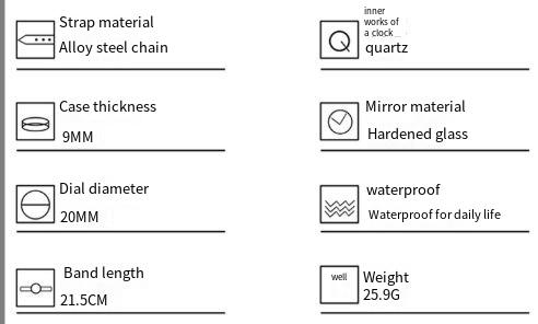 Women's Watches Exquisite Alloy Women's Watch Small And High-end Quartz Watch Women's Waterproof Light Luxury Bracelet Watch_voghion.com