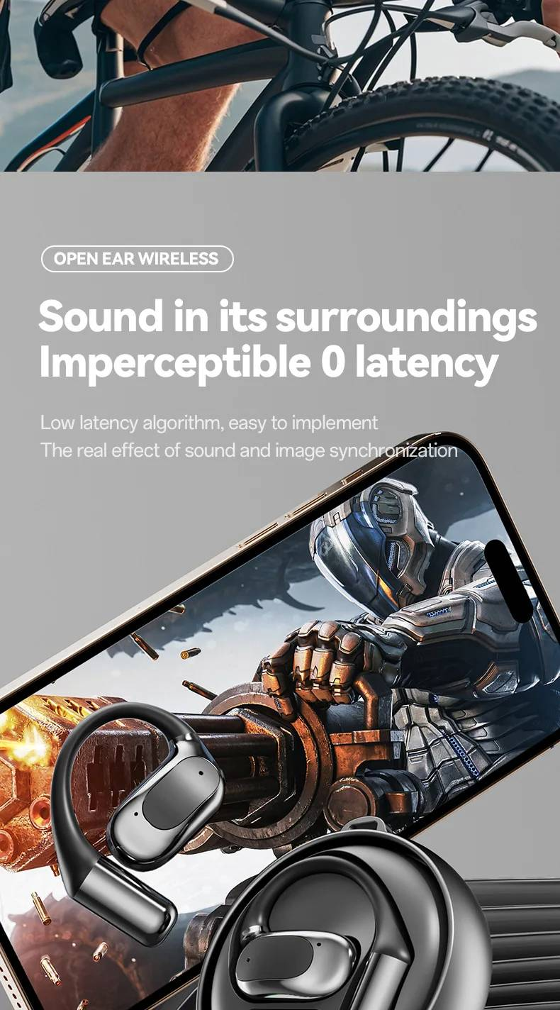 Auriculares inalámbricos M114 con traducción simultánea y voz inteligente con IA._voghion.com