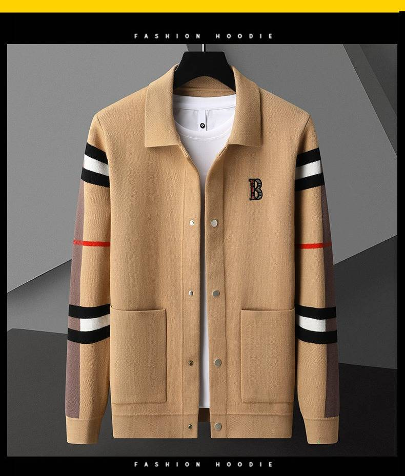 Cardigan décontracté pour homme - Tricot chenille doux, col chemise ouvert sur le devant, manches chauve-souris, léger et confortable au quotidien_voghion.com