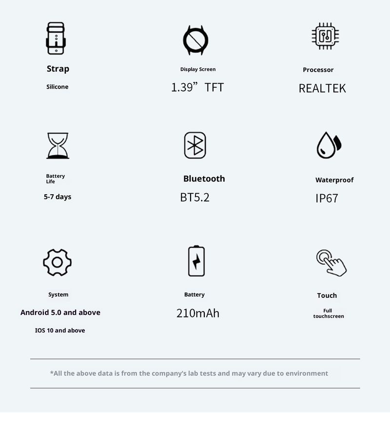 G28 Smart Watch With Bluetooth Calling, Heart Rate & Blood Pressure Monitor, Sleep Tracking, Step Counter, IP67 Waterproof,_voghion.com