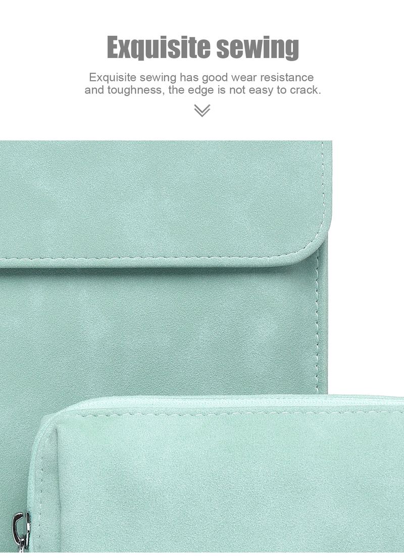 Computer Sleeve Case For Book IPad Air M1 M2 13 14 15 6 16 Pro 12 9 11 Inch Cover Bag Pouch Matte Vegan Leather_voghion.com
