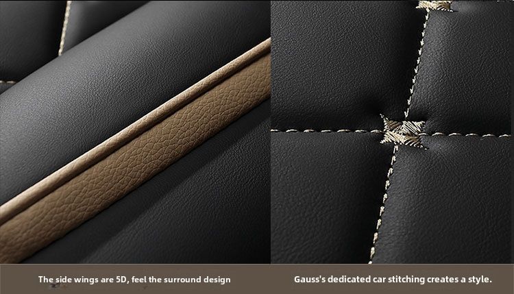 Nueva funda para asiento de coche con diseño de dibujos animados de cabeza de perro universal para las cuatro estaciones con cojín de cuero con diamantes y todo incluido de Crown_voghion.com