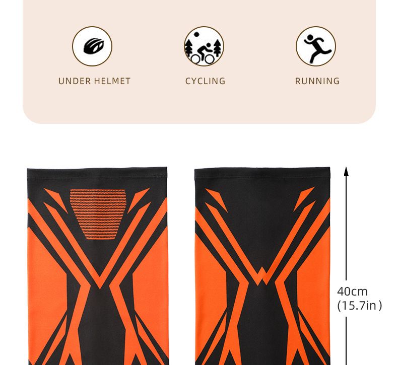 Sportzubehör Neue hautfreundliche, weiche Fahrradmaske, winddicht, warm, kalt, für Gesicht, Ohren und Hals im Winter, drei in einer Maske plus Samt_voghion.com