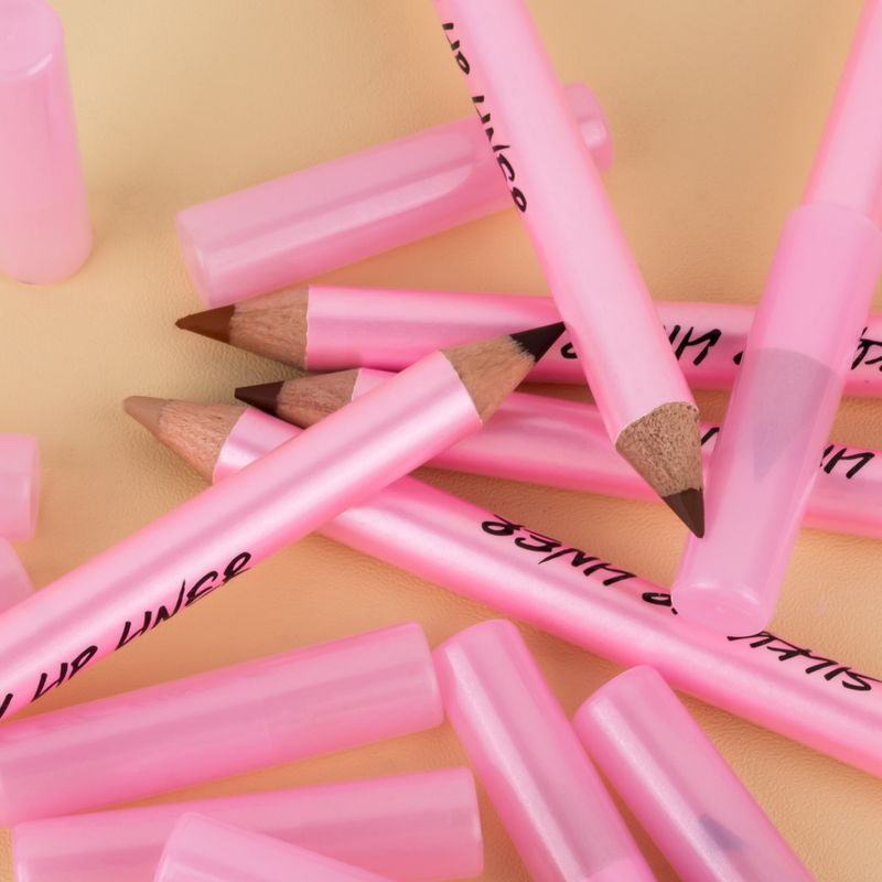 Lipliner, 12 Farben, matter Lippenstift, Lipliner-Set, Nude-Farbe, langanhaltend, nicht verblassend, erste Generation_voghion.com
