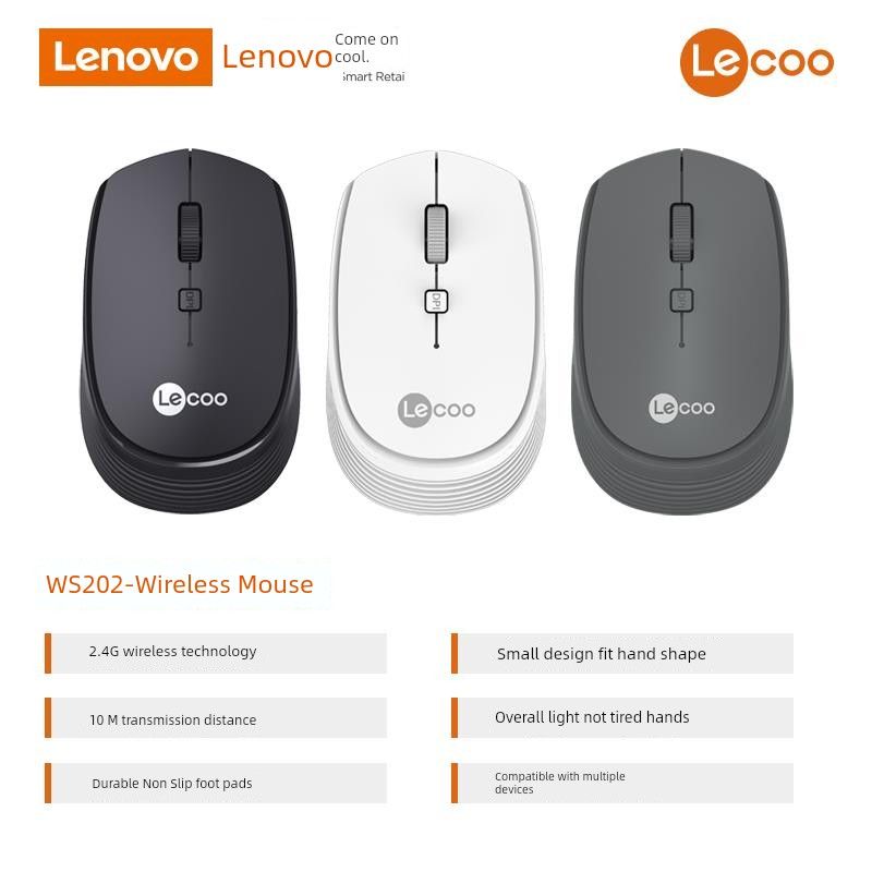 Laiku Small Business Portable Photoelectric Wireless Mouse_voghion.com