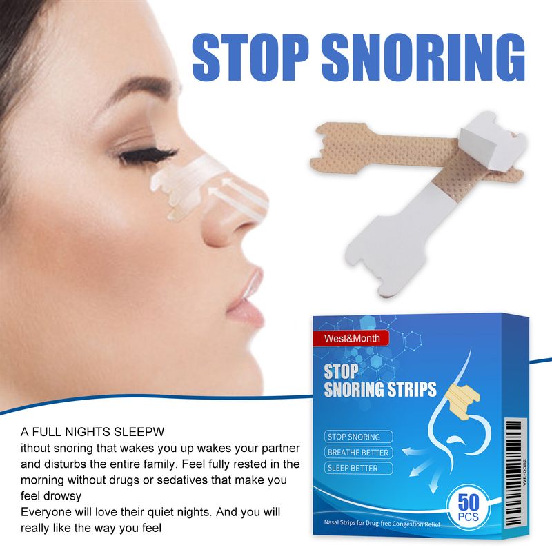 Parche nasal West&Month para adultos, limpieza nasal, alivio de molestias, cuidado corporal, parche nasal_voghion.com