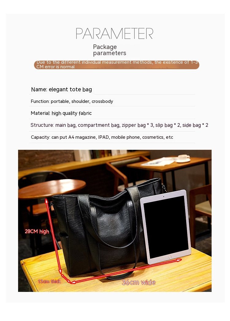 Borsa a tracolla in morbida pelle, casual, di grande capacità, stile retrò europeo e americano, da donna, 2023_voghion.com
