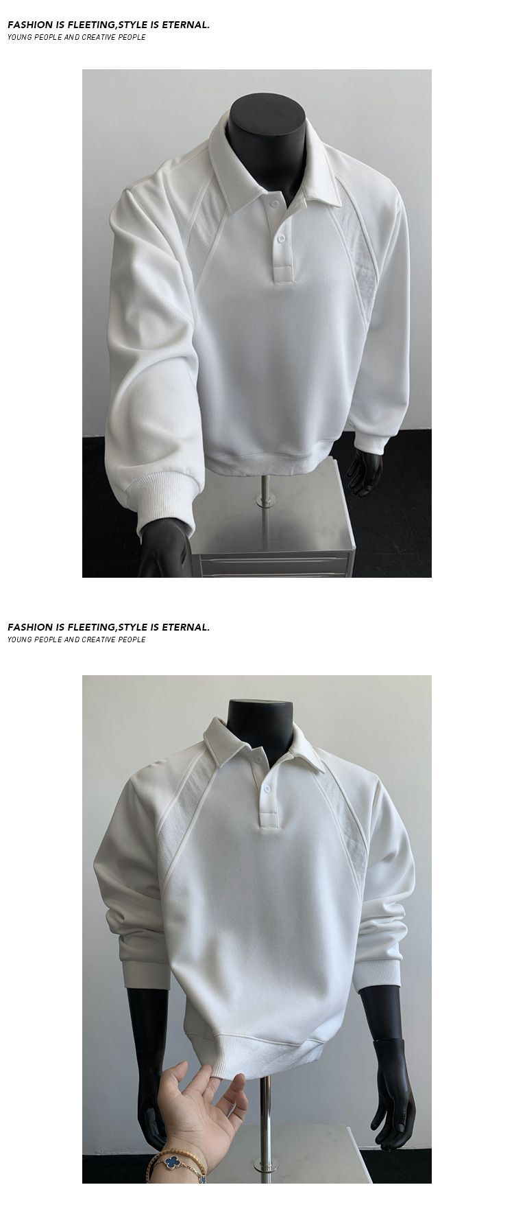 Herrenbekleidung Vintage-inspirierter dekonstruierter Patchwork-Hoodie für Männer und Frauen – Lockere Passform, weiche Baumwollmischung, Unisex-Freizeitkleidung_voghion.com