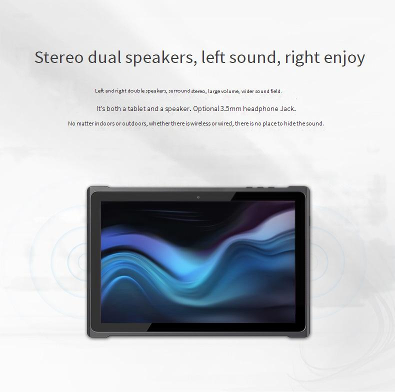Tablets Robustes Tablet Drahtloses Terminal 10 Zoll 5G Datenerfassungsterminal Android 11/GMS_voghion.com