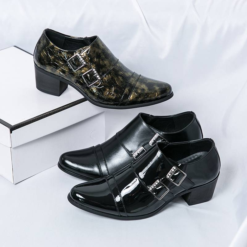 Herren Lederschuhe Größe Spitz Leder Freizeitschuhe Schuhe Mode Business Herren Hochzeit Zehe Bequeme Server Schuhe_voghion.com