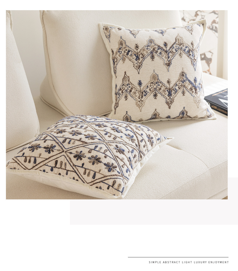 Luxury Throw Pillow Covers - Elegant Decorative Sofa Pillows For Living Room & Bedroom (Set Of 2, Premium Velvet, Back Support & Comfortable)_voghion.com