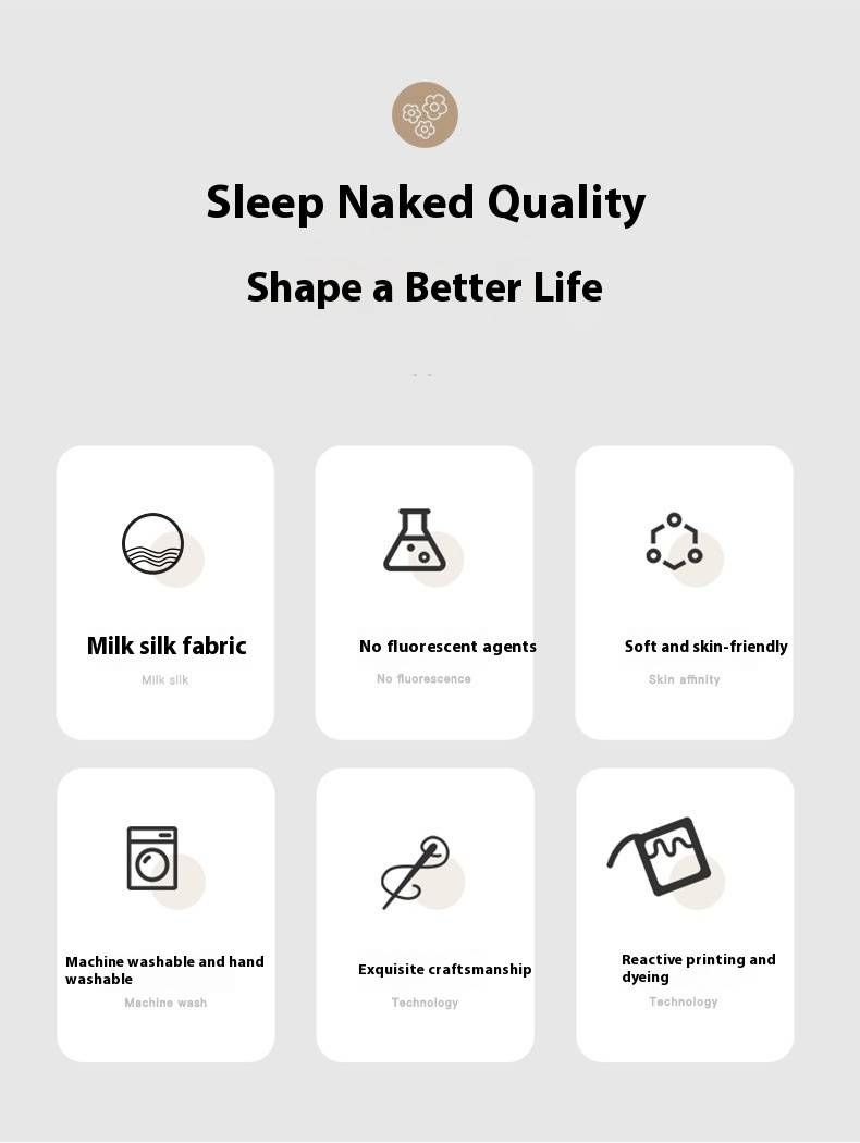 Parure de lit trois pièces : drap-housse, couvre-lit et taie d'oreiller. Protège-matelas Simmons neuf (2023), housse de matelas en soie de lait en gros._voghion.com