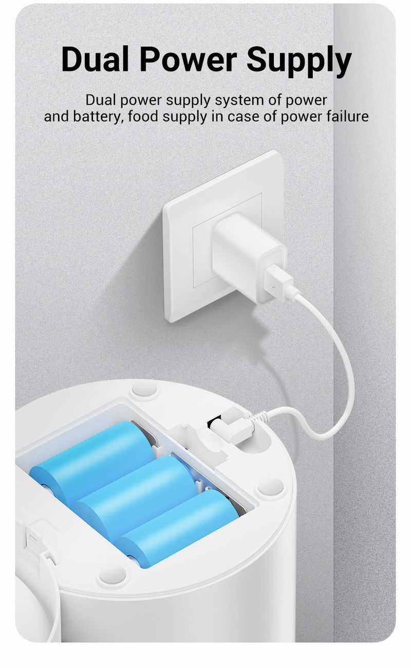 Pet Smart Feeder A90: Automatic Feeding For Cats And Dogs With Timer & Remote Control_voghion.com
