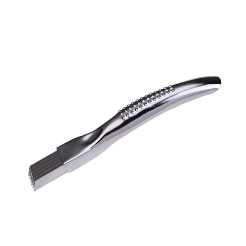 Coltello per affettare e tagliare lo scalogno in acciaio inox, trituratore_voghion.com