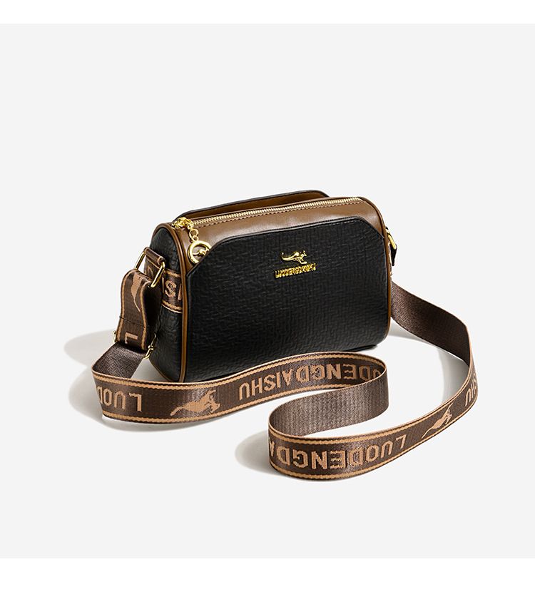Borsa a tracolla singola con tracolla larga, casual, alla moda e alla moda, nuova, alla moda e alla moda, stile Boston, da donna_voghion.com