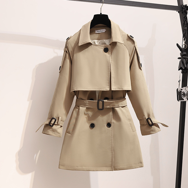 Női divatos, kiváló minőségű érzéki trench kabát_voghion.com