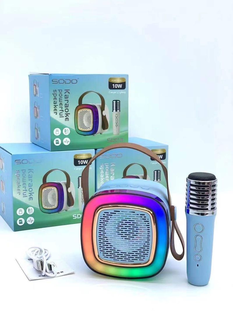Heißer verkauf SD04 mini lautsprecher, karaoke hause KTV Bluetooth audio integrierte mikrofon_voghion.com