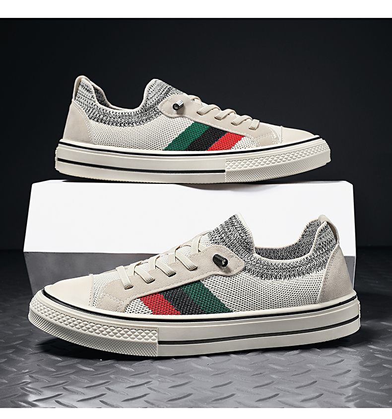 Neue Stil Casual Schuhe Für Männer Turnschuhe Lazy Slip Auf Mann Schuhe Atmungsaktive Sommer Loafer Canvas Schuhe Für Männer Mesh Turnschuhe_voghion.com