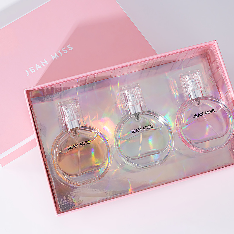Set di profumi per donne sexy e tenere Tiktok stessa fragranza di fiori e frutta, polvere per studenti, eau de toilette duratura_voghion.com