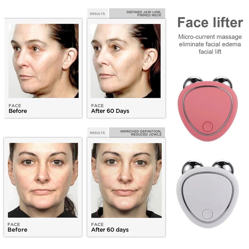3D Mikros do Schönheit Haut elektrische Gesichts Massage gerät 3 Gänge zu Hause Mini-Mikros do gerät für Anti-Aging und Falten reduzier_voghion.com