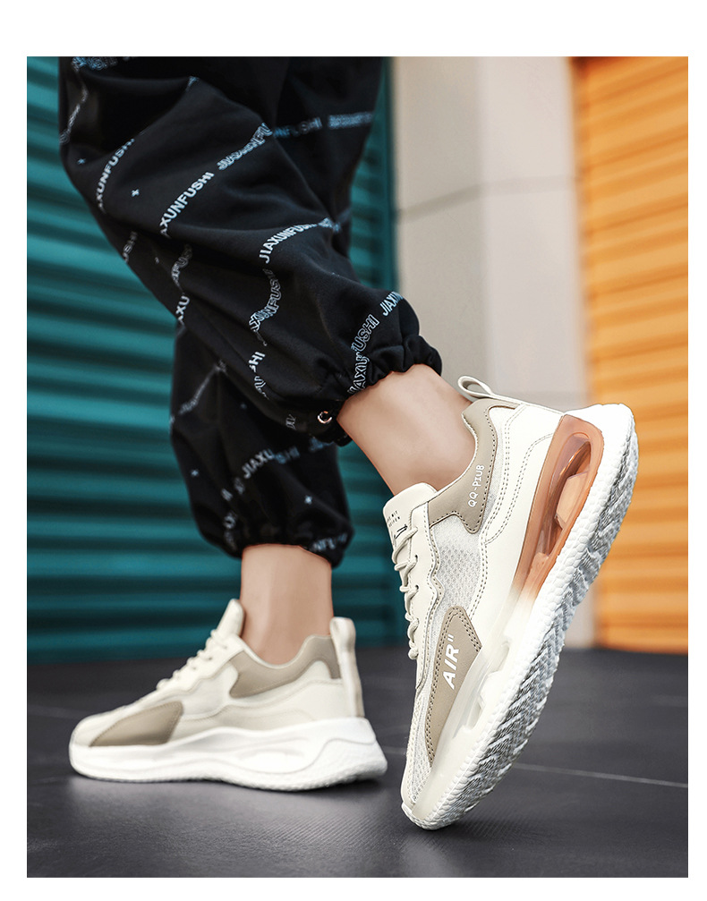 Herresko Sommer 2023 Nye Popcorn Løpesko Netting Nettingsko Sneakers Student Friluftssko_voghion.com