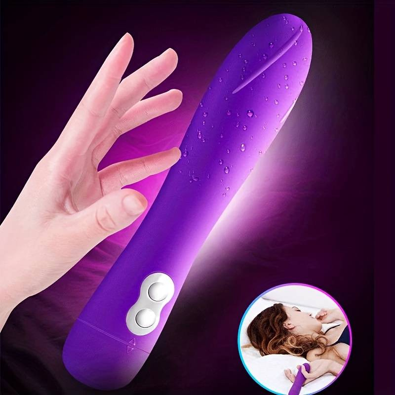 Luxurious Soft Silicone Vibrator - USB-Revitalized for Hyperrealistic Sensations - Clitoral Bliss & Couples Massage Tool_voghion.com