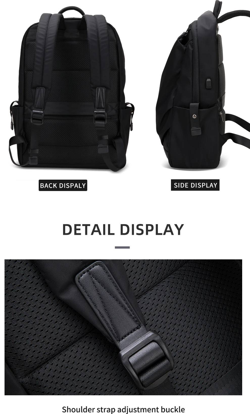 Heroic Knight Men Casual Multifunctional Backpack Waterproof Travel Outdoor Backs Laptop Backpack Male New School Students Bags_voghion.com
