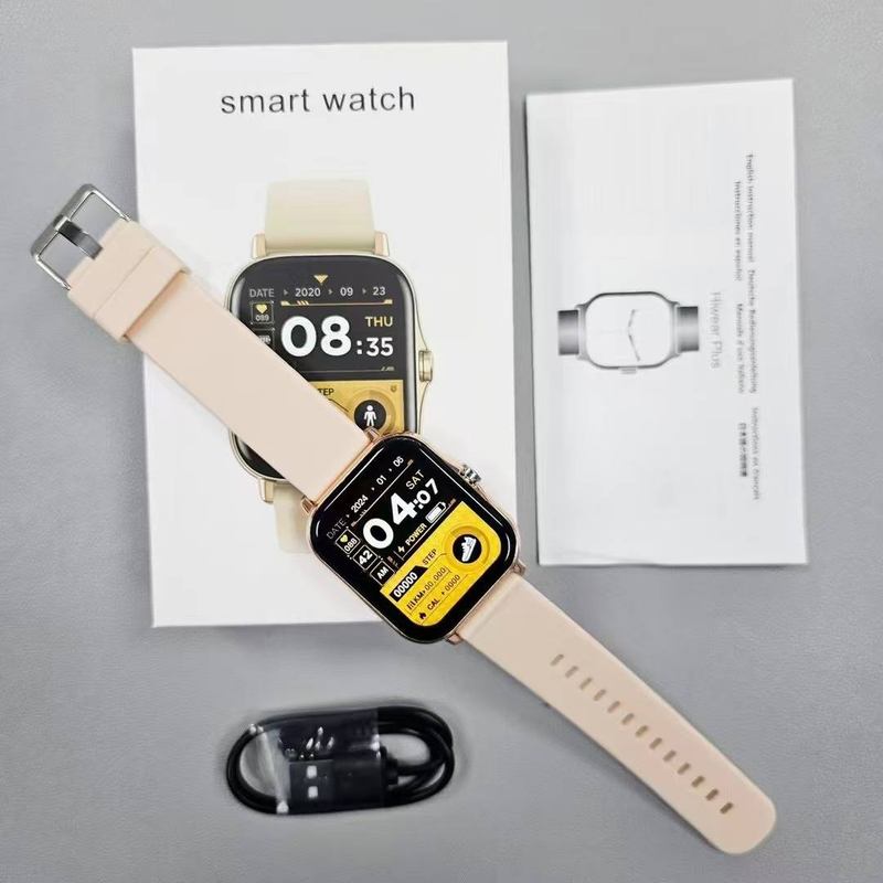 NYT 2.01 smartwatch, unisex, fitness tracker med kalorie tracker, skridttæller, 100+ træningstilstande_voghion.com