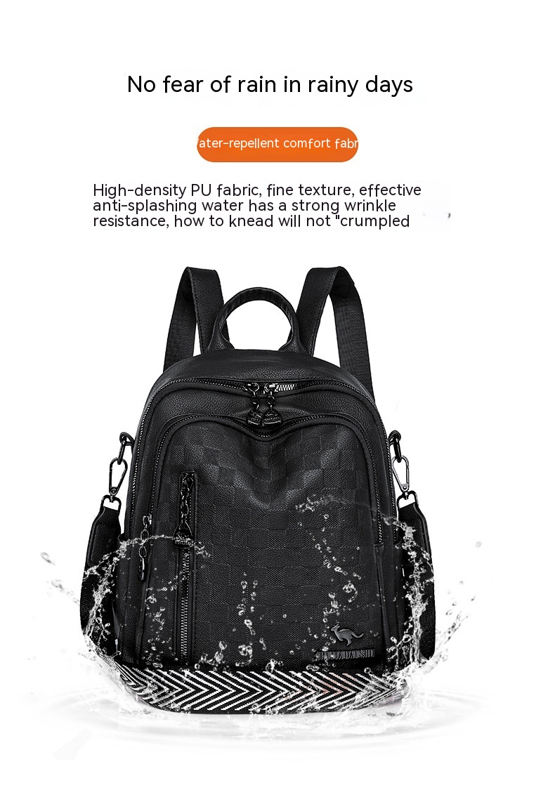 2023 New Women's Shoulder Bag Trendy and Popular on The Internet, Large Capacity Fashion Backpack Three Purpose Backpack_voghion.com