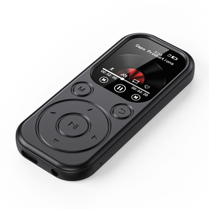 MP3/MP4 Player portátil com tela HD de 2 polegadas, função de música e rádio_voghion.com