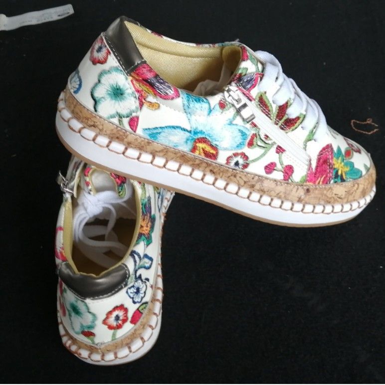 Fisherman's Damen Freizeit Sport Leder Top Flache Unterseite Große Größe Lefu Schuhe_voghion.com