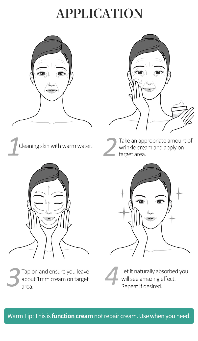 2-5 stk. retinol øyeblikkelig rynkefjerningskrem 5 sekunder løft fast anti-aldring forbedrer poser falmer fine linjer ansiktspleieprodukt_voghion.com