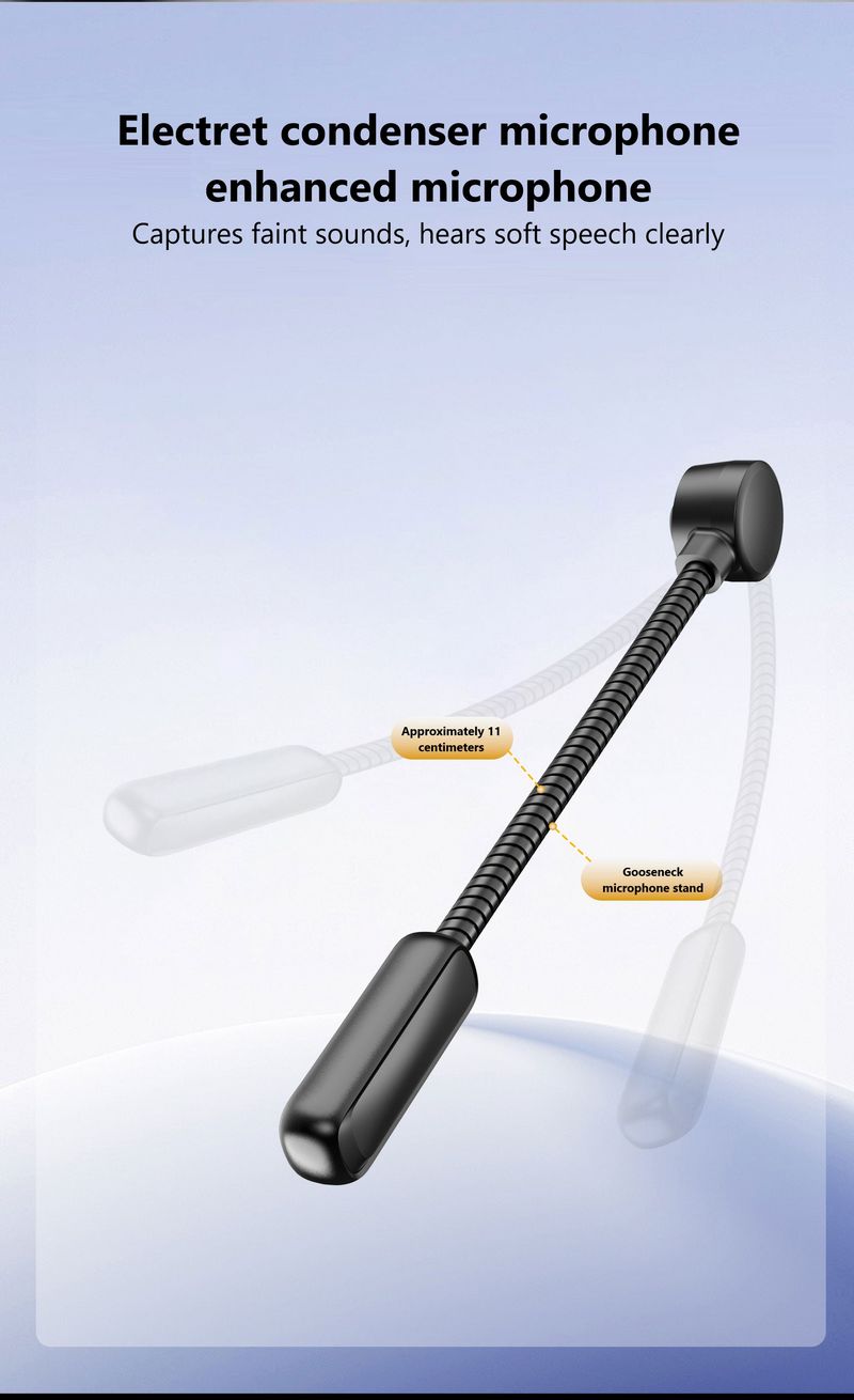 Open-Ear Headset With Detachable Noise Canceling Boom Microphone Wireless Headphone With Mute For Trucker Office Call Center_voghion.com
