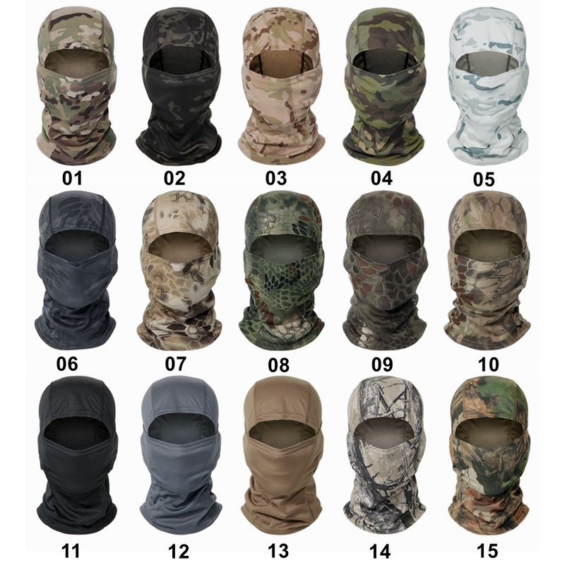 Pasamontañas de camuflaje para hombre, máscara integral CS para esquí, ciclismo, caza, cubierta para cabeza y cuello, forro para casco, gorra, bufanda multicámara_voghion.com