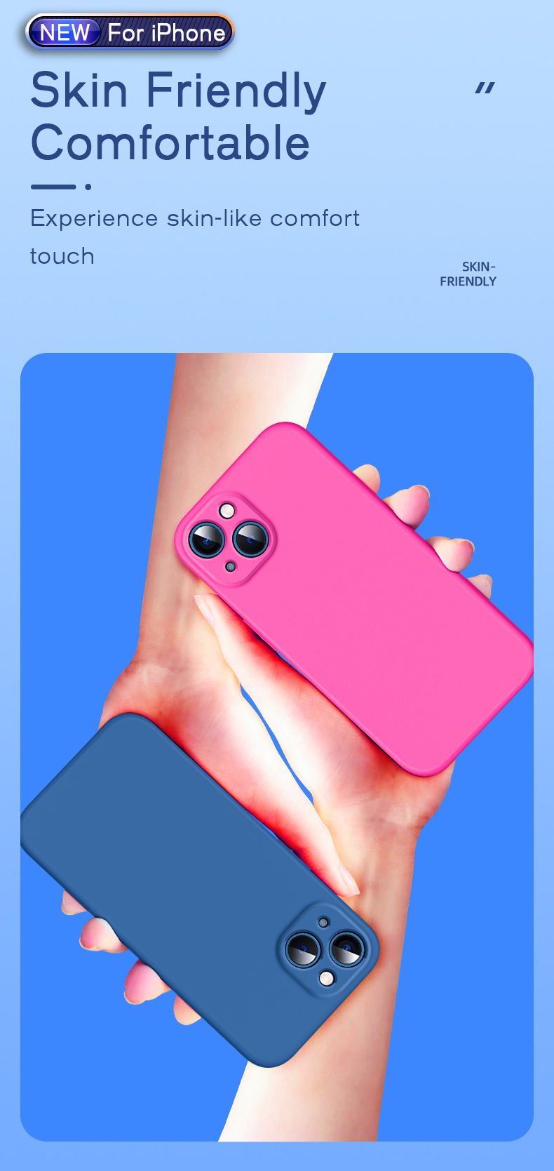 Coque officielle en silicone pour iPhone Air 16, 15, 14, 13, 11, 12, 17 Pro Max Plus, couleur unie, protection anti-chute et anti-collision_voghion.com