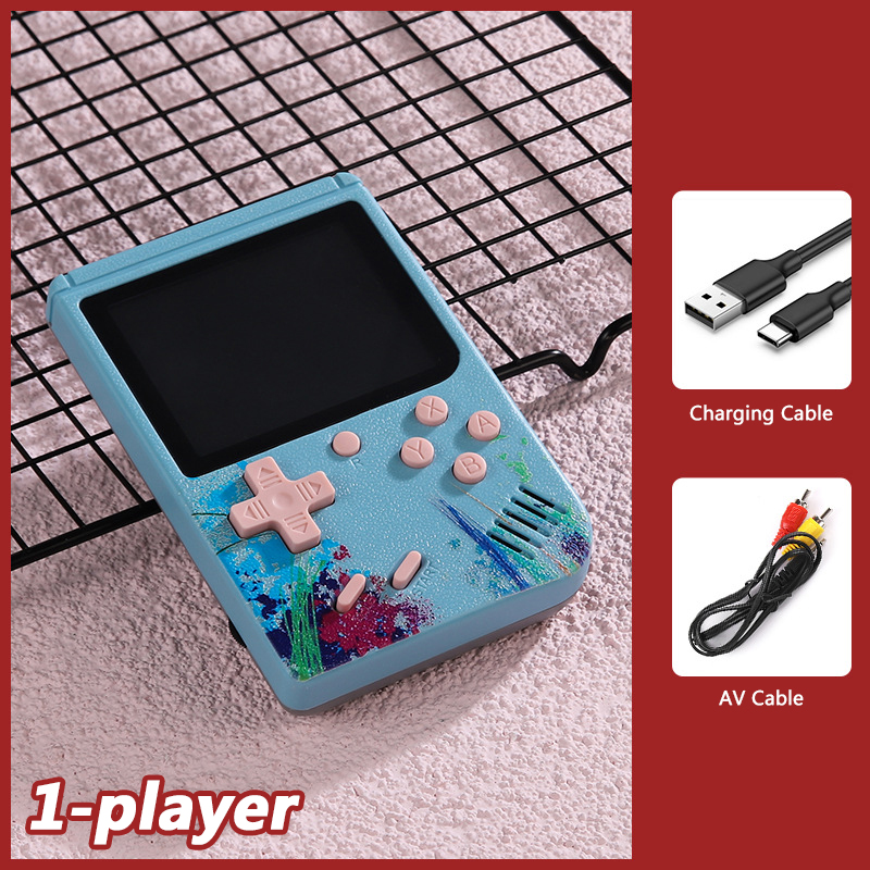 Nouvelle Console de jeu portable G50 écran 3 pouces 500 jeux Mini Console de jeu vidéo de poche Portable rétro Machine de jeu à deux joueurs_voghion.com