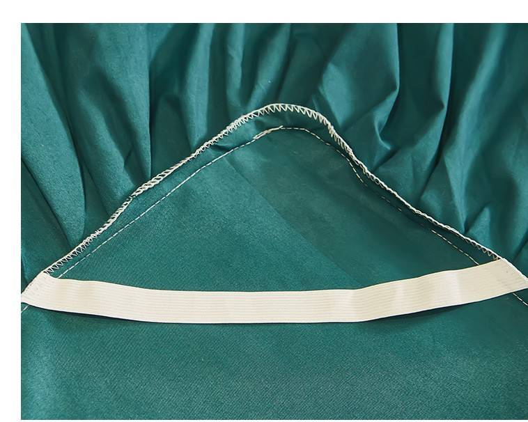 Set di quattro pezzi con gonna da letto in pizzo spazzolato Mona Light Luxury Collection Art Skin Friendly_voghion.com