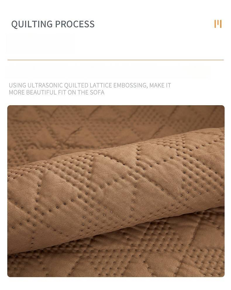 Housse de canapé réversible imperméable NordicShield - Motif hexagonal, protection de meubles résistante aux animaux_voghion.com