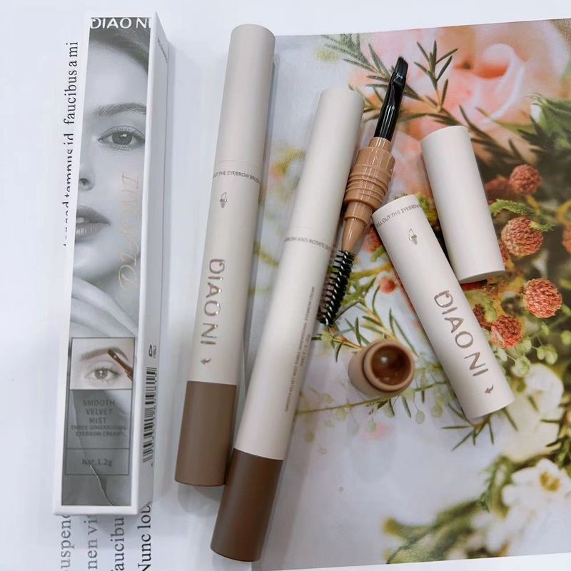 FeatherStroke Brow Gel - Smudge-Proof & Waterproof - Natural Fluffy Brows For 12H_voghion.com