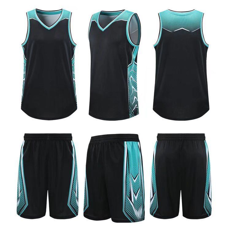 Completo da basket, maglia stampata da uomo con scritte, allenamento per competizioni sportive universitarie, canotta, squadra_voghion.com