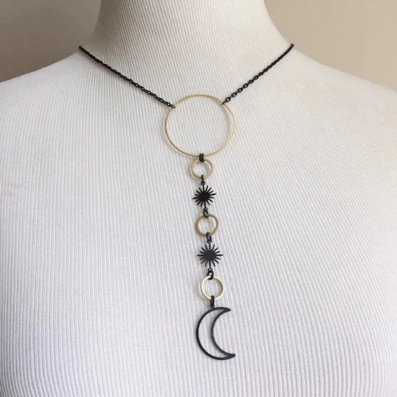 Naszyjnik unisex w stylu vintage_voghion.com