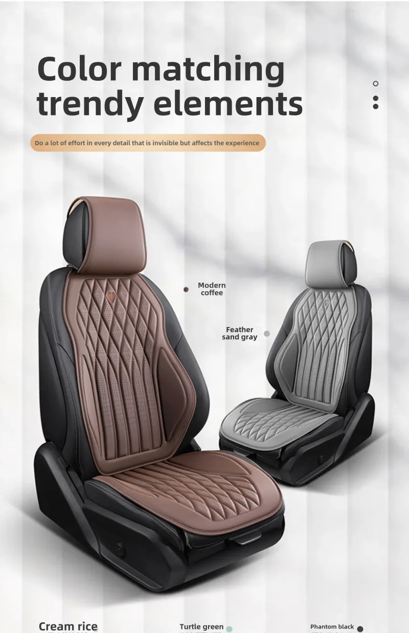 Universal Four Season Auto Atmungsaktive Sattelpolster Sitzbezüge Für Autositze Abdeckung Schutz Autos Zubehör_voghion.com