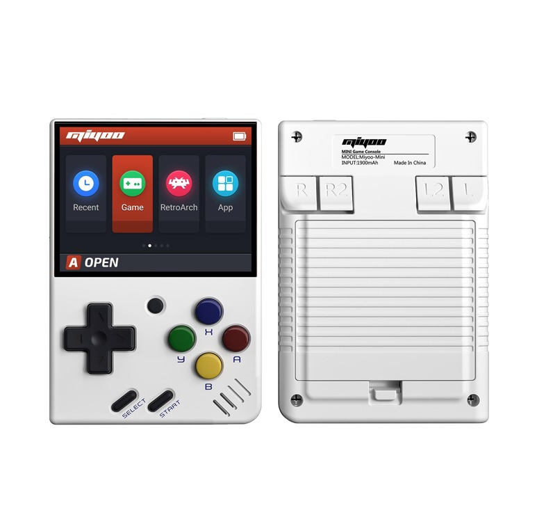 AMPOWN MIYOO Mini V4 Console di gioco FC portatile PS1 Arcade Open Source in stile classico, comunicazione wireless_voghion.com