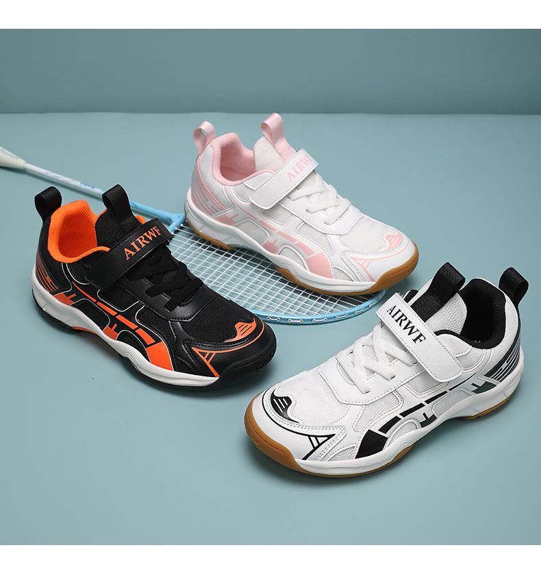 Professionelle Badmintonschuhe für Jungen und Mädchen, atmungsaktive Mesh-Tischtennisschuhe, Kinder-Sneaker, rutschfeste Kinder-Trainingsschuhe_voghion.com