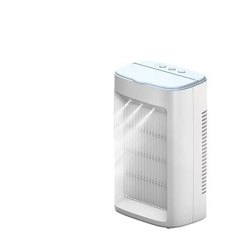 New Household Spray Air Cooler Mini Spray Thermantidote Desktop Small Air Conditioning Humidifier Three-Gear Circulating Wind_voghion.com