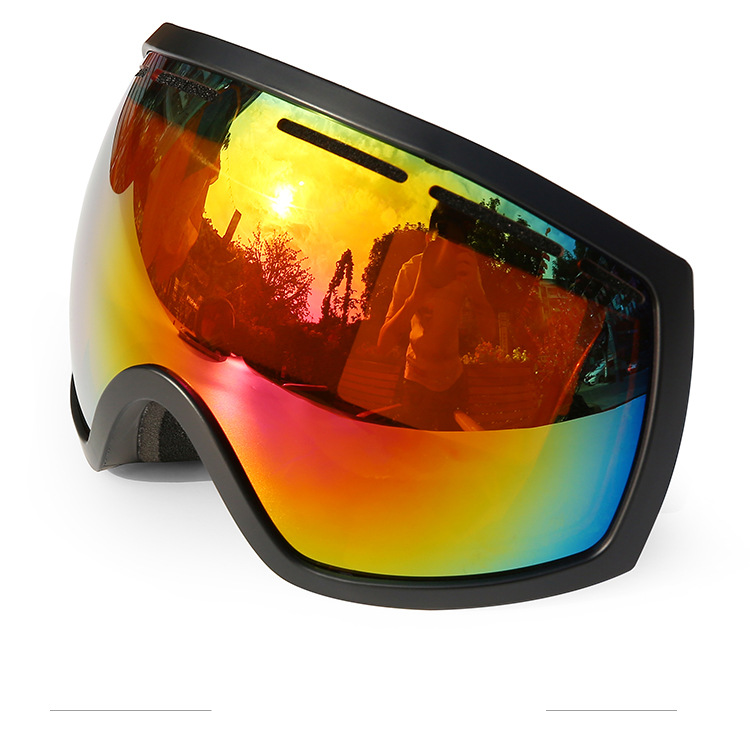 Velika sferična smučarska očala z velikim vidnim poljem, dvojna trpežna smučarska očala proti rosenju, cocker kratkovidnost, moška in ženska_voghion.com