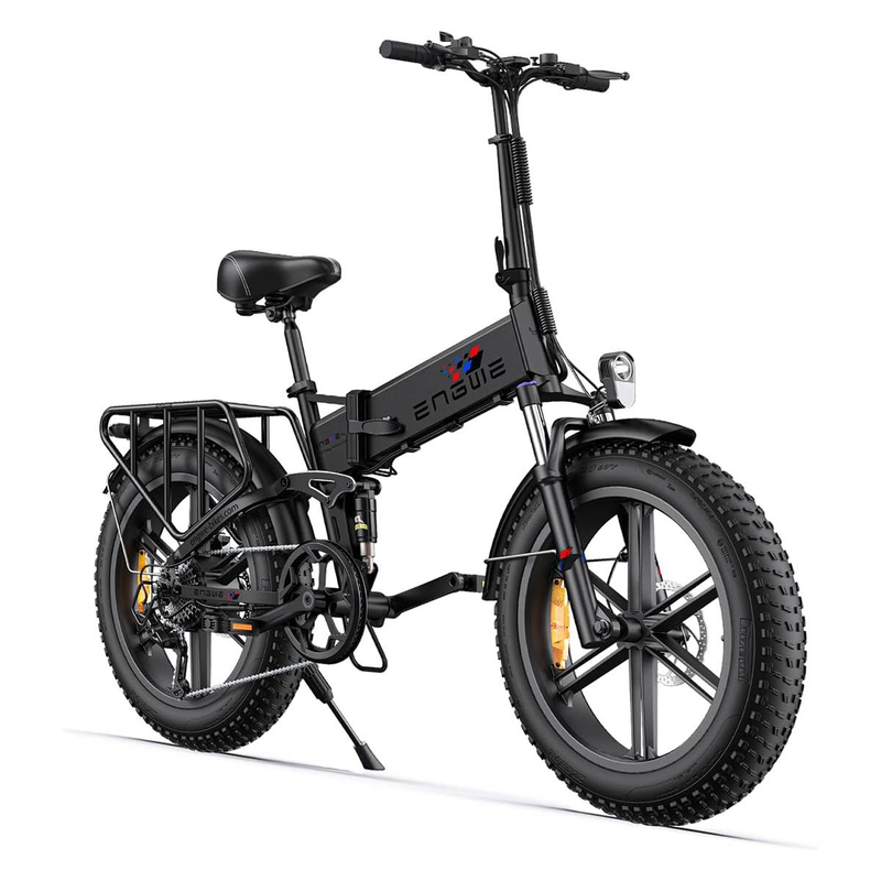 ENGWE ENGINE X 20" Katlanır E-Bisiklet Yetişkinler İçin, 48V 13Ah Lityum Pil 7 Hızlı Tam Süspansiyon_voghion.com