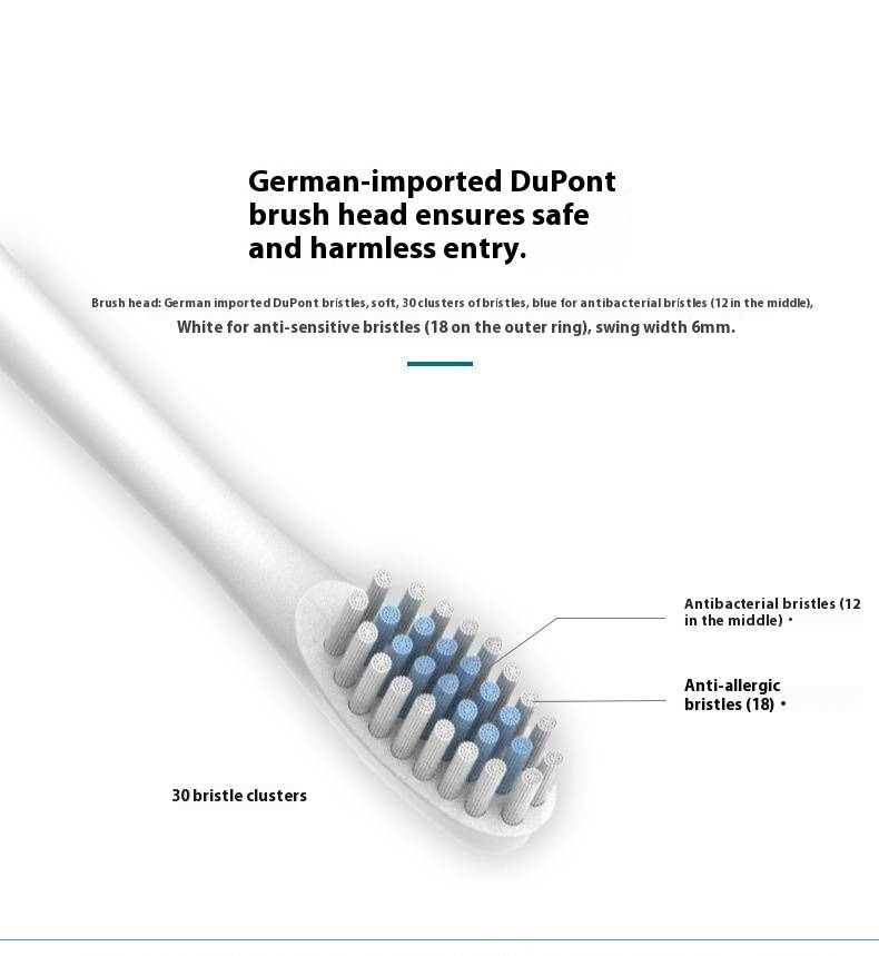 Rechargeable Electric Toothbrush Set For Couples & Adults – 5 Modes, Soft Bristles, Waterproof, Portable, With Travel Case & Stand Options_voghion.com