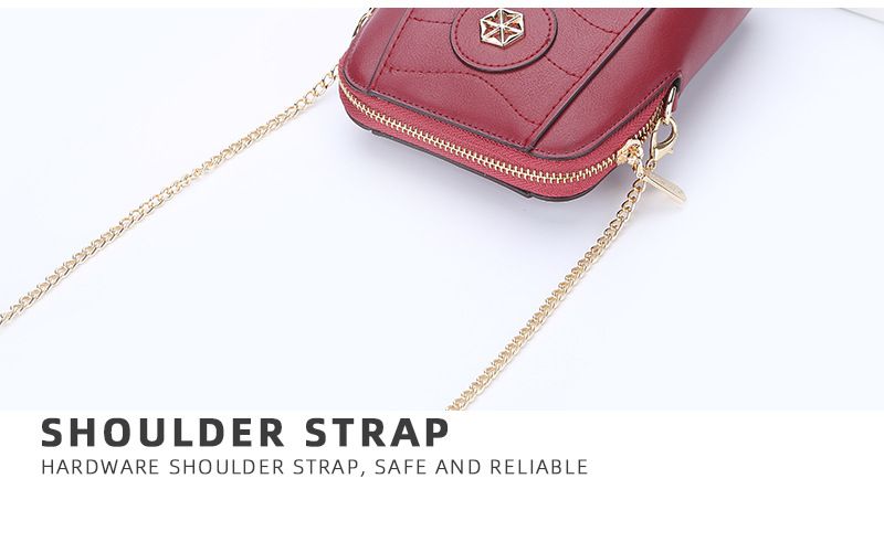 BOISEEN nuova borsa per cellulare versione femminile borsa a tracolla multicolore di grande capacità borsa a tracolla con cerniera moda all'ingrosso femminile_voghion.com